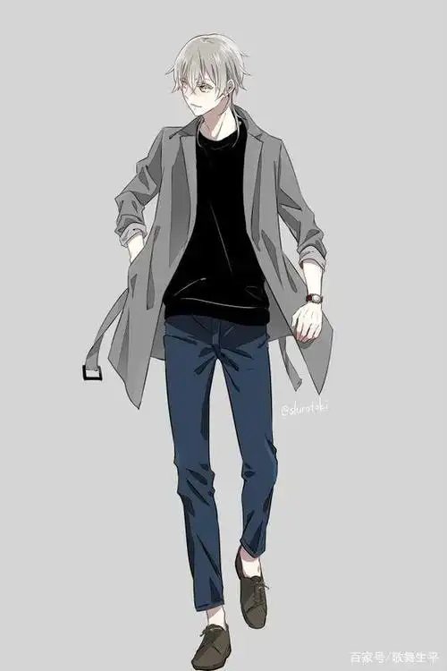 二次元动漫 帅帅的男学长