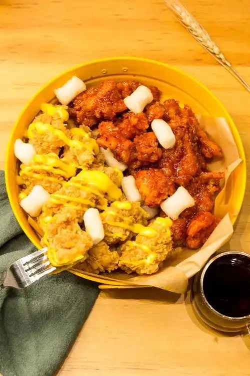 性价比超高的韩式炸鸡,好吃到没朋友!