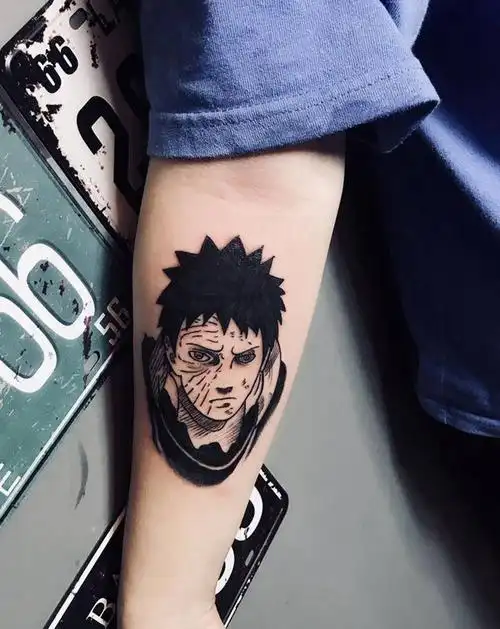 火影纹身图片_手臂纹身图案