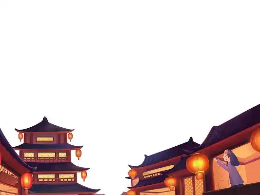 素材黑色手绘古风水墨风房屋房子江南水乡风景元素png素材屋檐古风