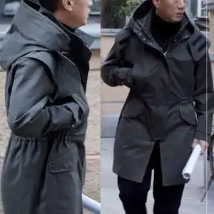 好先生孙红雷同款男装潮流帅气中长款风衣男韩版修身大衣外套秋