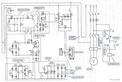 电磁调速控制电路图