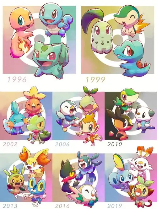 宝可梦御三家系列三