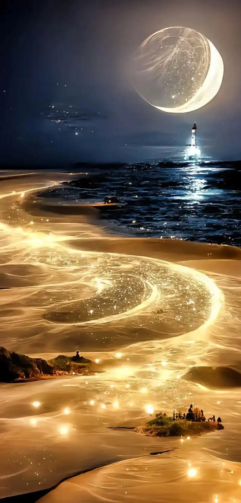 星河 #天空之境 #壁纸 - 抖音