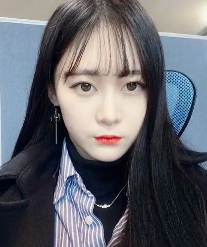 2017韩式空气刘海造型图 空气刘海适合什么发型图