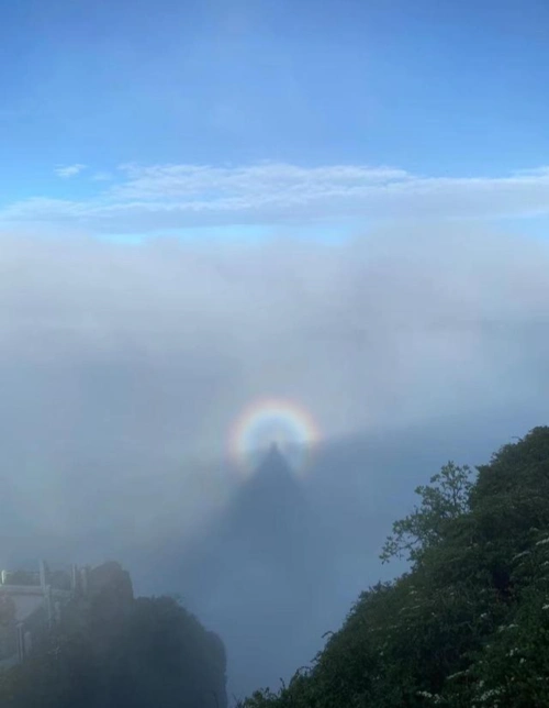 佛光有哪些特征佛光是怎么形成的佛光为何只在白天出现