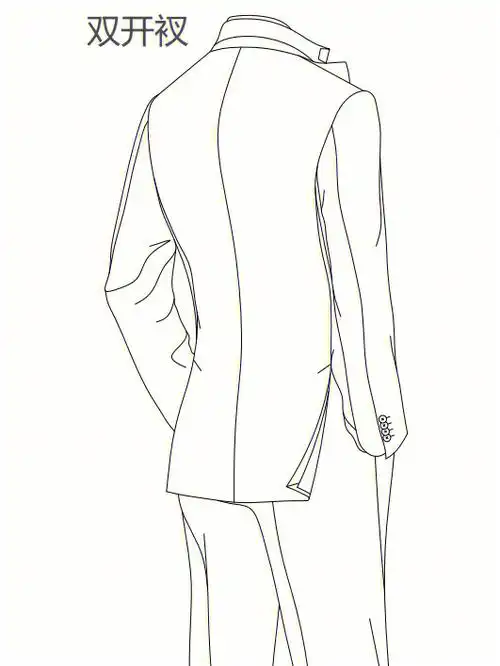 西装开衩知识