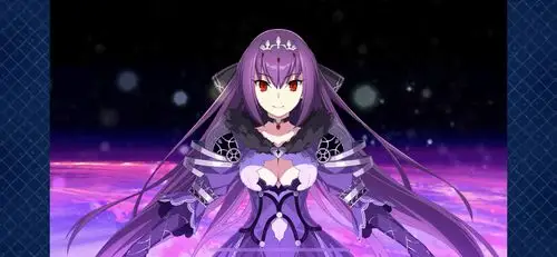 疑问紫发年轻美少女