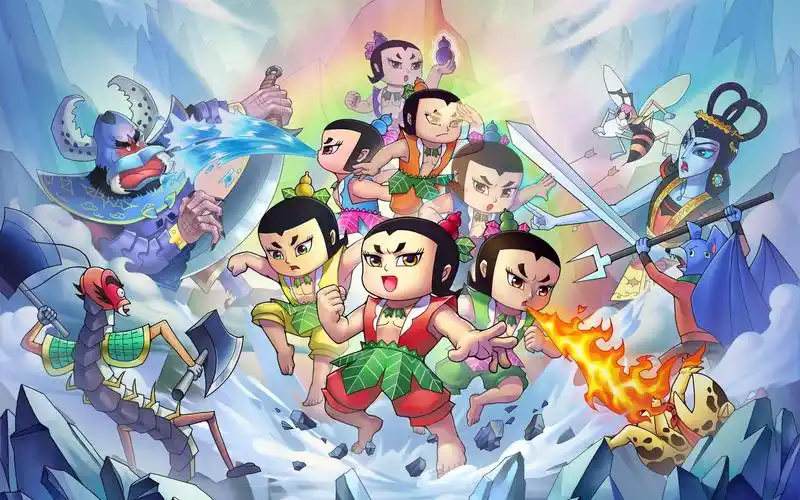 动漫歌曲【葫芦小金刚】葫芦娃