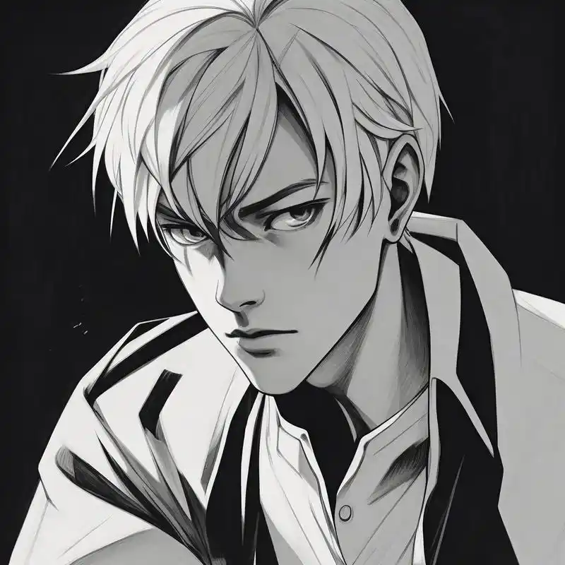 病娇男头像动漫94 | 绝美病态魅力