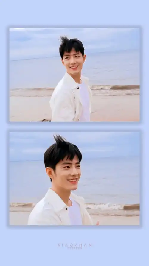 肖战海边大片花絮##肖战壁纸