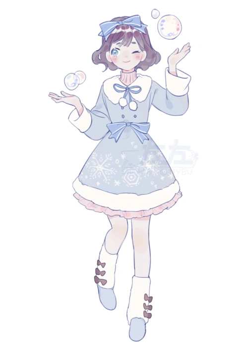 立绘绘画素材素材插画人物人设