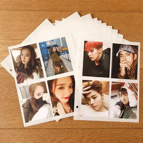 4寸相册加装内页 手机微信竖版in打印照片 收集收纳情侣纪_7折现价10