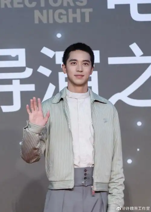 中国电影导演之夜#  如是热爱,不负期待.今日@许魏洲zz红毯图送上