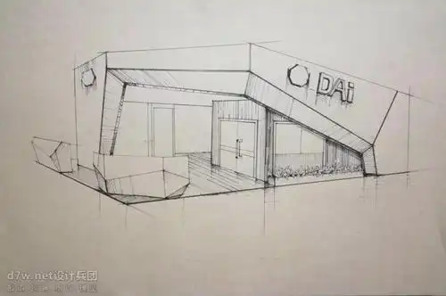 30个手绘展台集合