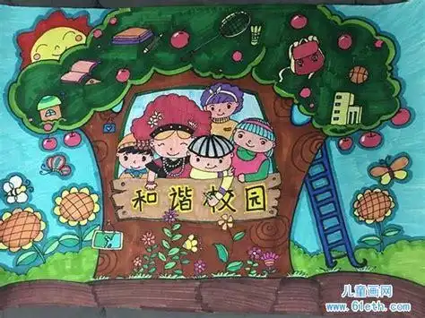 天安门绘画作品一等奖六年级图片