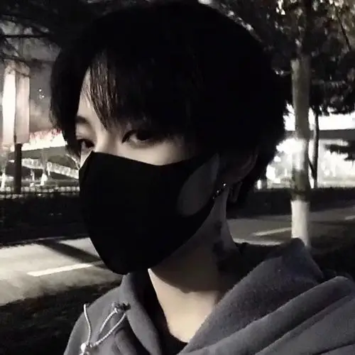 qq头像大全66张戴口罩帅气男生头像