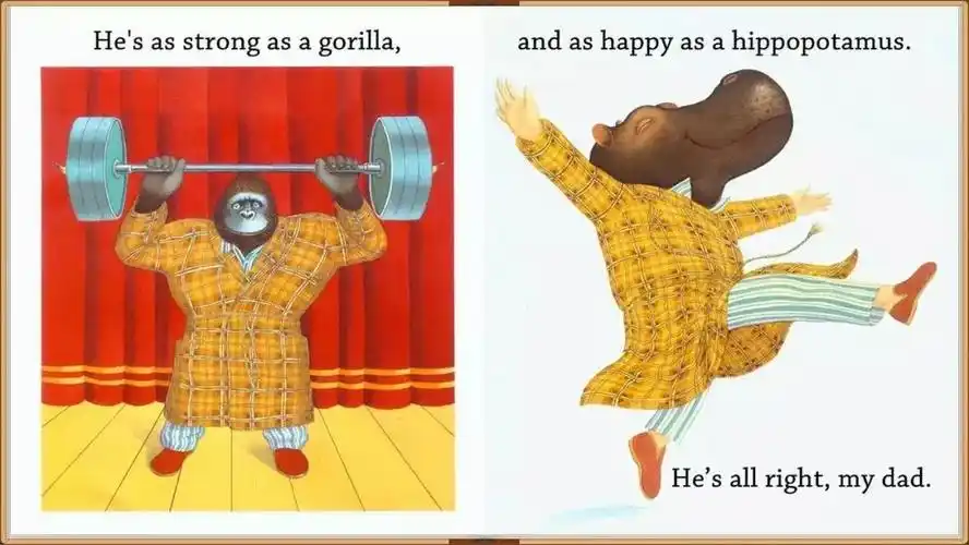 父亲节英文绘本mydad