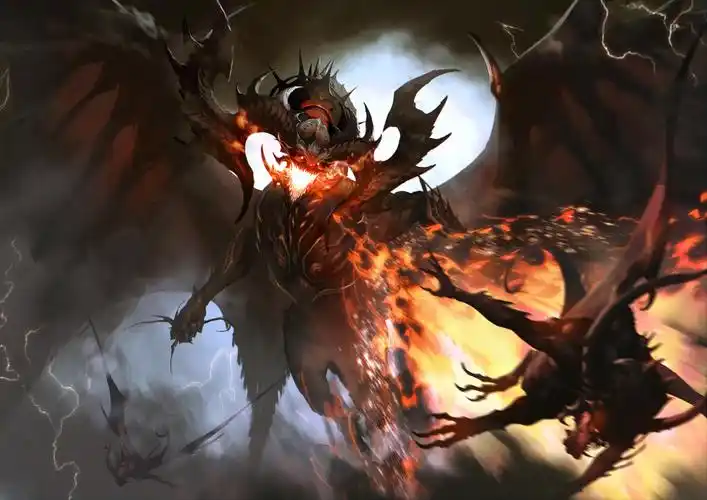 插画师"鏃"设计的一组怪物概念作品!造型诡异,画风帅气!