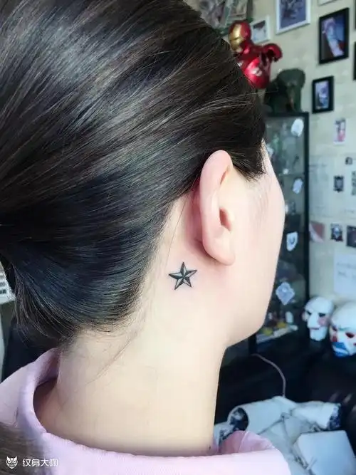 小星星99_纹身图案手稿图片_王维的纹身作品集