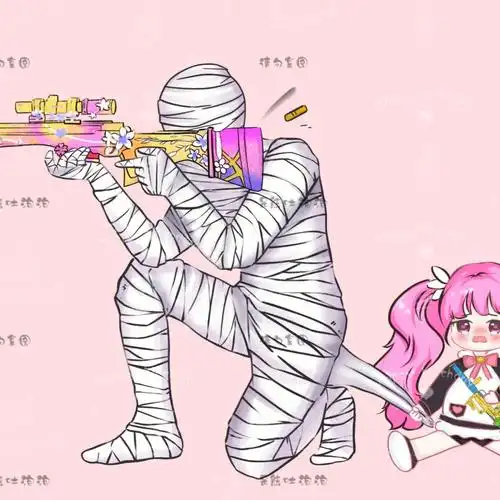 情侣吃鸡q版头像