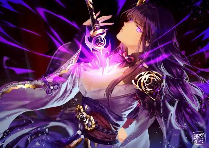 原神雷电将军福利壁纸高清无水印图片都有哪些呢-原神雷电将军福利