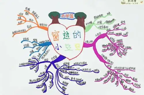丹霞小学用思维导图指导学生阅读整本书