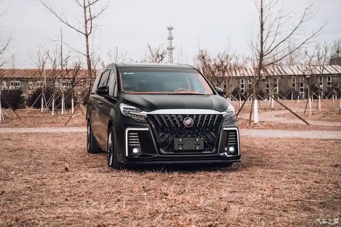 【图】出道即巅峰,gl8改装黑武士搭配爱马仕橙内饰风格,雄起~~_别克