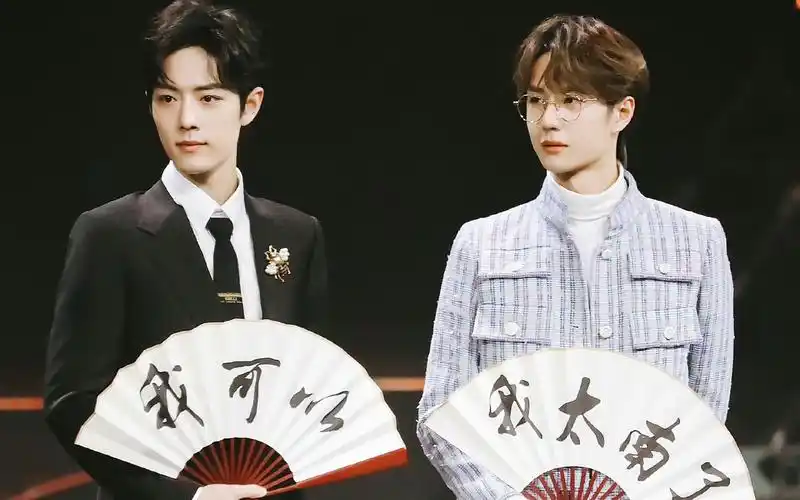 【博肖·活动】20200111 微博之夜 王一博肖战cut