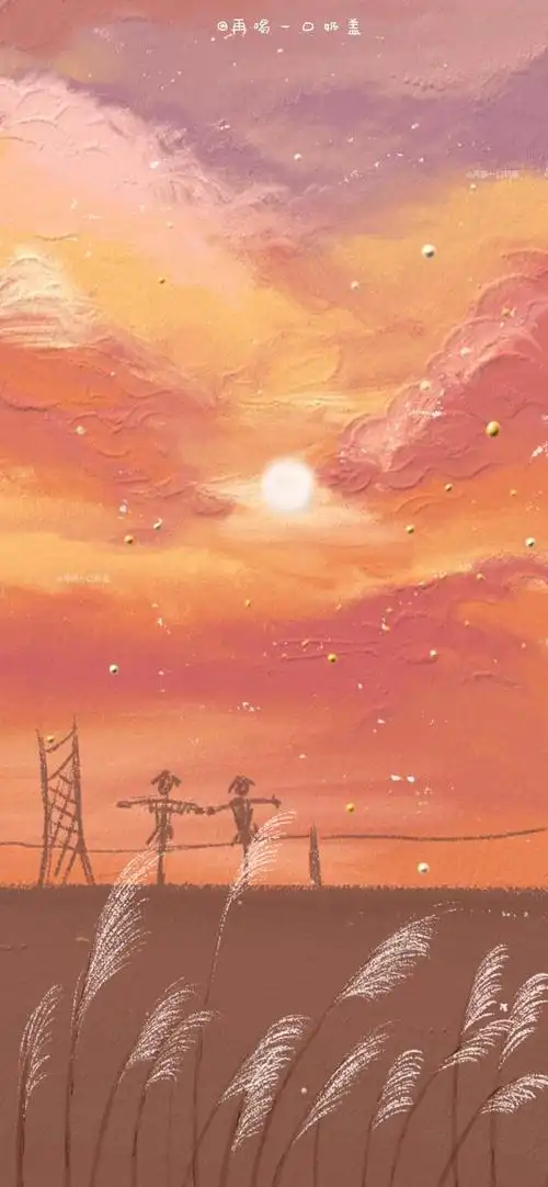 多彩壁纸420期|油画风壁纸 全面屏手机壁纸无水印