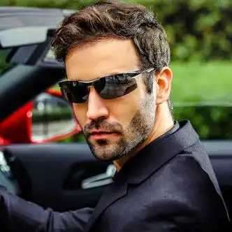 陌龙molong男士偏光太阳镜男潮流驾驶眼镜开车驾驶墨镜时尚墨镜8003l