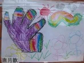 小手简笔画幼儿彩色