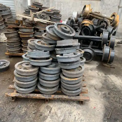 砖窑工厂烤漆烘干室踏面直径180轮缘220实心焙烧窑窑车轮