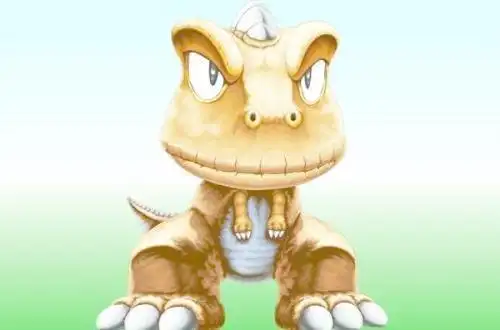 恐龙阿贡简笔画步骤