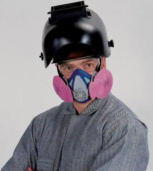 梅思安10120786优越系列200ls型半面罩呼吸器防毒面具