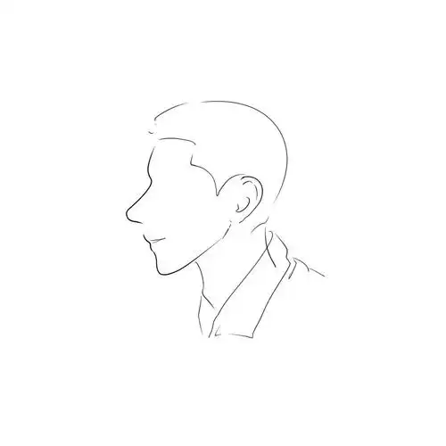 你们是喜欢笑起来的还是[doge]#男生头像  #简笔画头像下一期给你们出