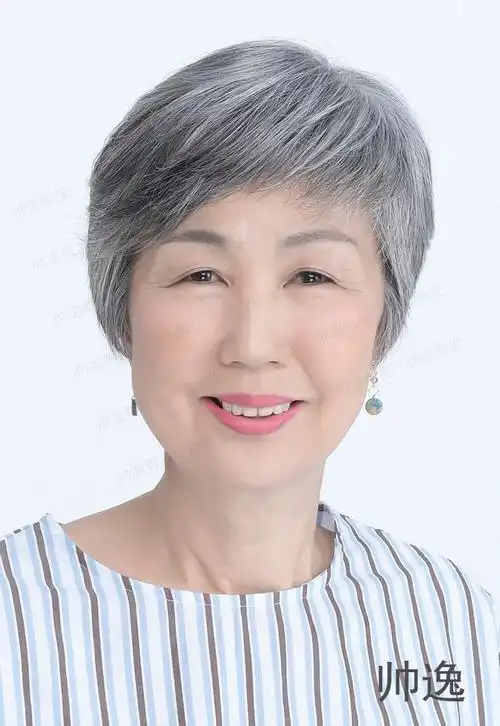 老太太短发发型图片,老太太发型图女士短发-图片大观-奇异网