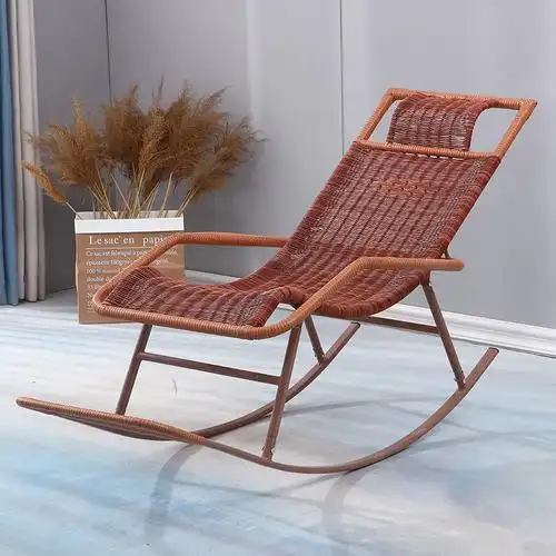 老人摇摇椅摇椅躺椅家用摇椅子客厅藤摇椅阳台藤椅成人户外逍遥椅
