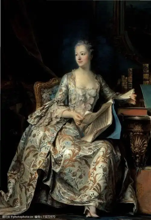 蓬帕杜夫人画像图片