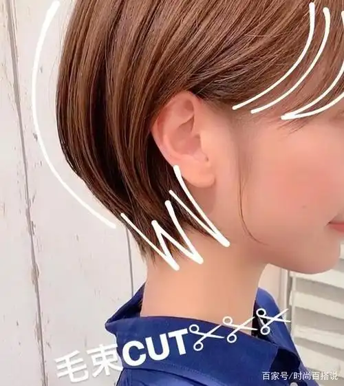 今年春天还不知道怎么剪短发,收好这20款日系短发,看着显脸小