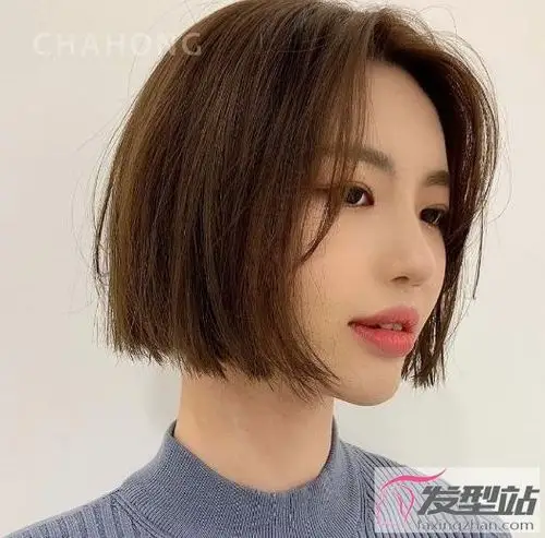 直发剪短发好看吗时尚短直发可性感可甜美