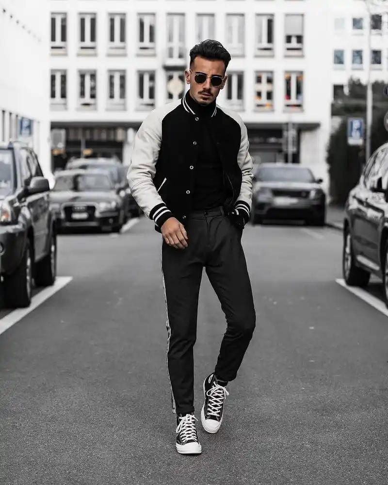 非常喜欢街头风的潮男,穿搭真是太帅太酷太有型了