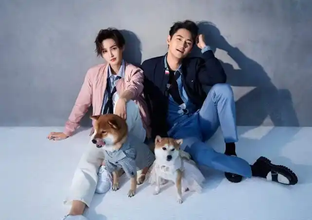 袁弘晒照庆结婚5周年张歆艺剪短发后超帅夫妻同框似兄弟