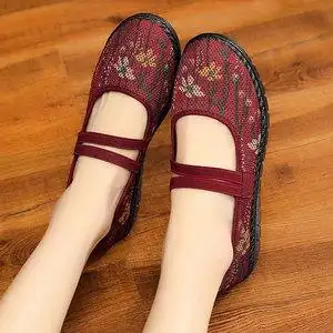 品牌老北京布鞋女款单鞋春秋款中老年妈妈鞋防滑软底一带老太太鞋