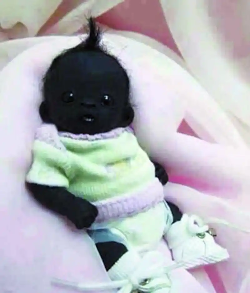 当年被誉为世界上最黑的宝宝,近照曝光,网友:简直是国宝级别的