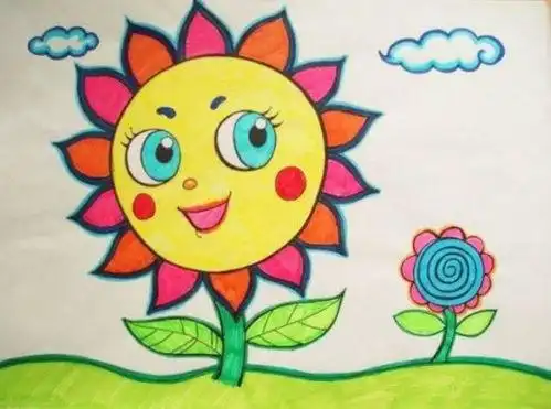 幼儿画画图片大全简笔画 幼儿画画图片大全简笔画作品