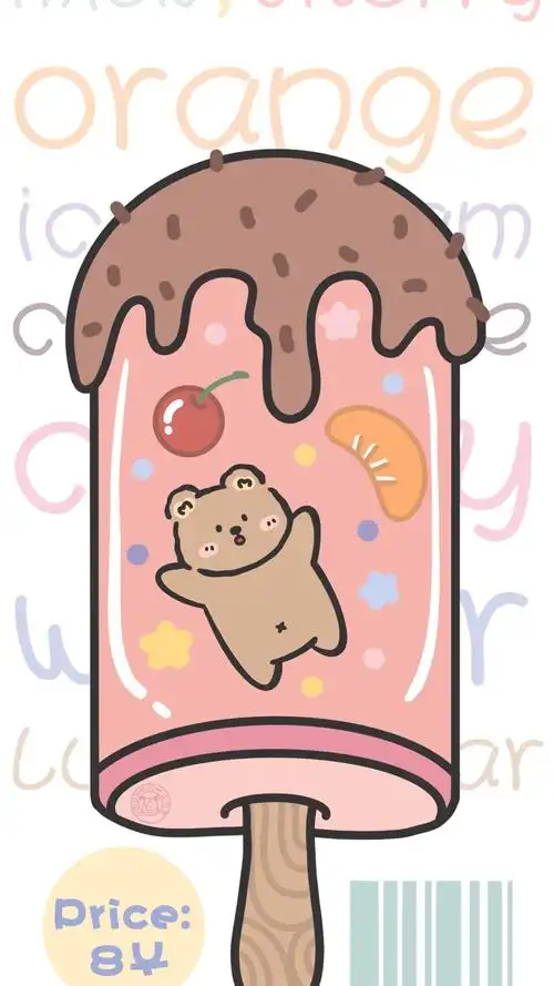 小熊主题可爱手机壁纸