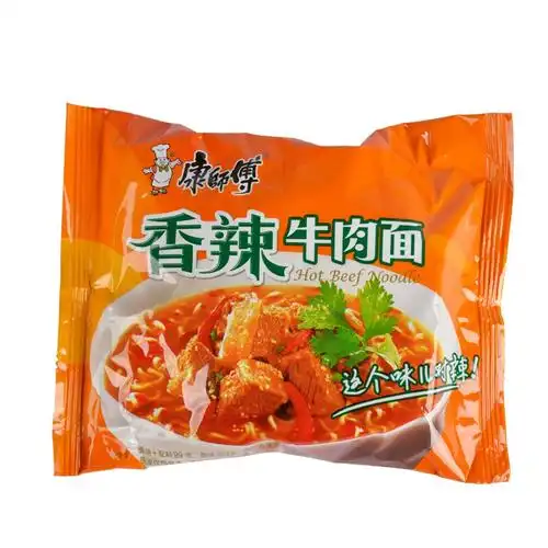 康师傅香辣牛肉面袋装