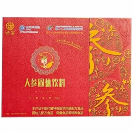 00世宴人参固体饮料(人参皂苷粉rg2) 30g(1g*15袋*2盒)/盒￥124.