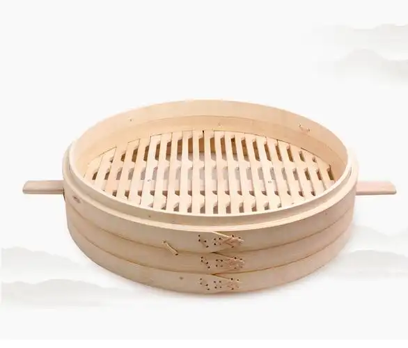 大蒸笼商用竹蒸笼家用蒸屉大号 竹制52公分蒸包子竹子笼屉竹笼屉